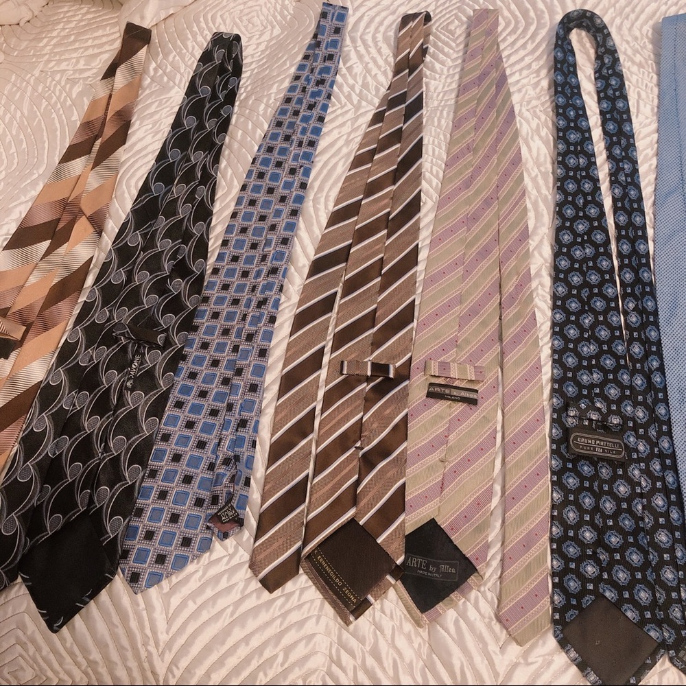 Six ties. Selling as a bundle!!